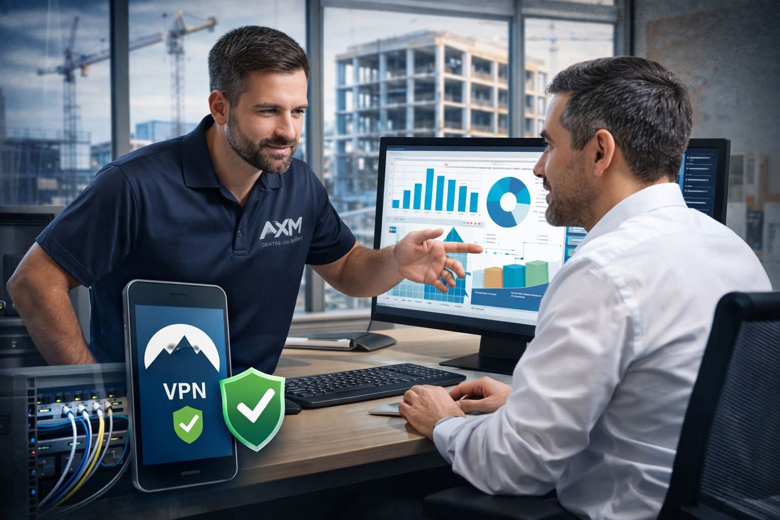 Support PME AXM VPN sécurisé